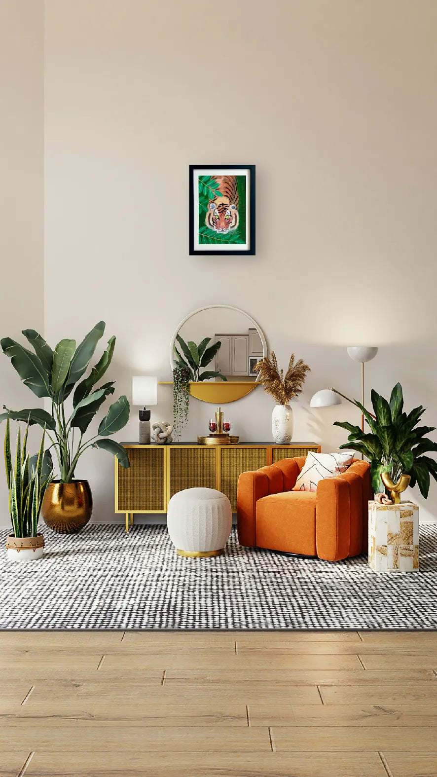 “獲物を狙うハンター”